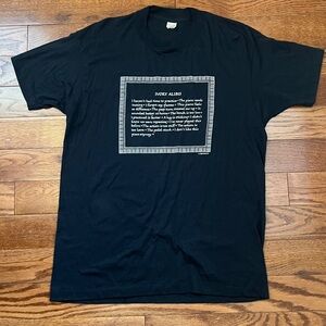 VTG- Single Stitched "Sorry Maestro" Band T-Shirt 1980's Lg Opus Orchestra Sz XL